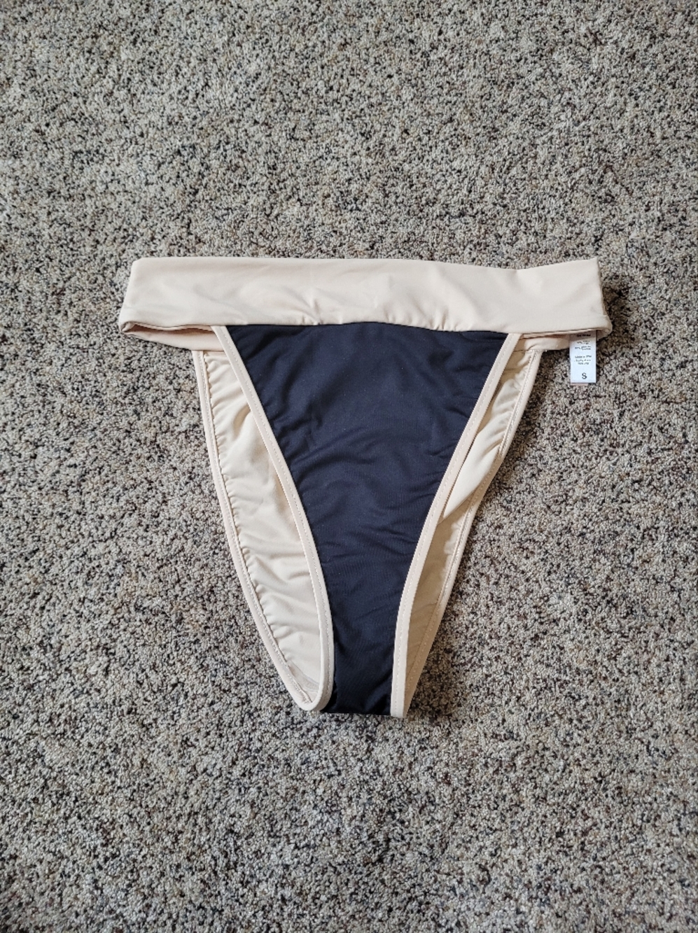 Free People Kya Coho High Rise Bikini Bottoms NEW Size Small - Picture 4 of 8